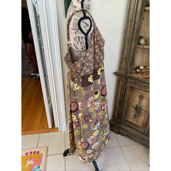 Vintage Cotton Retro Pattern Sundress - Picture 7 of 9